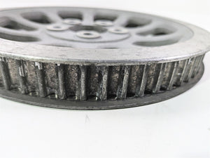 2007 Harley Touring FLHRSE CVO Road King Rear Drive Belt Pulley - 66T 37781-07