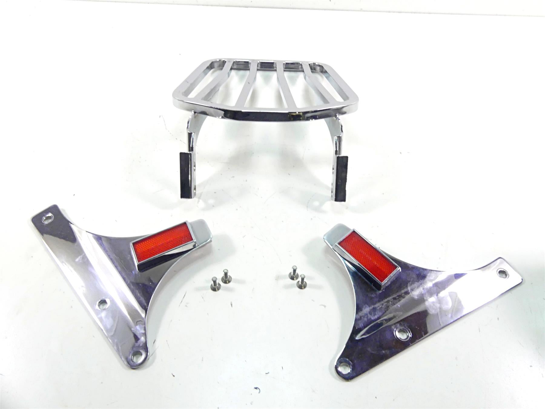 2002 Harley FLSTCI Softail Heritage Rear Six Pack Luggage Rack 52731-00 {{ shop.shopifyCountryName }} - Mototech271