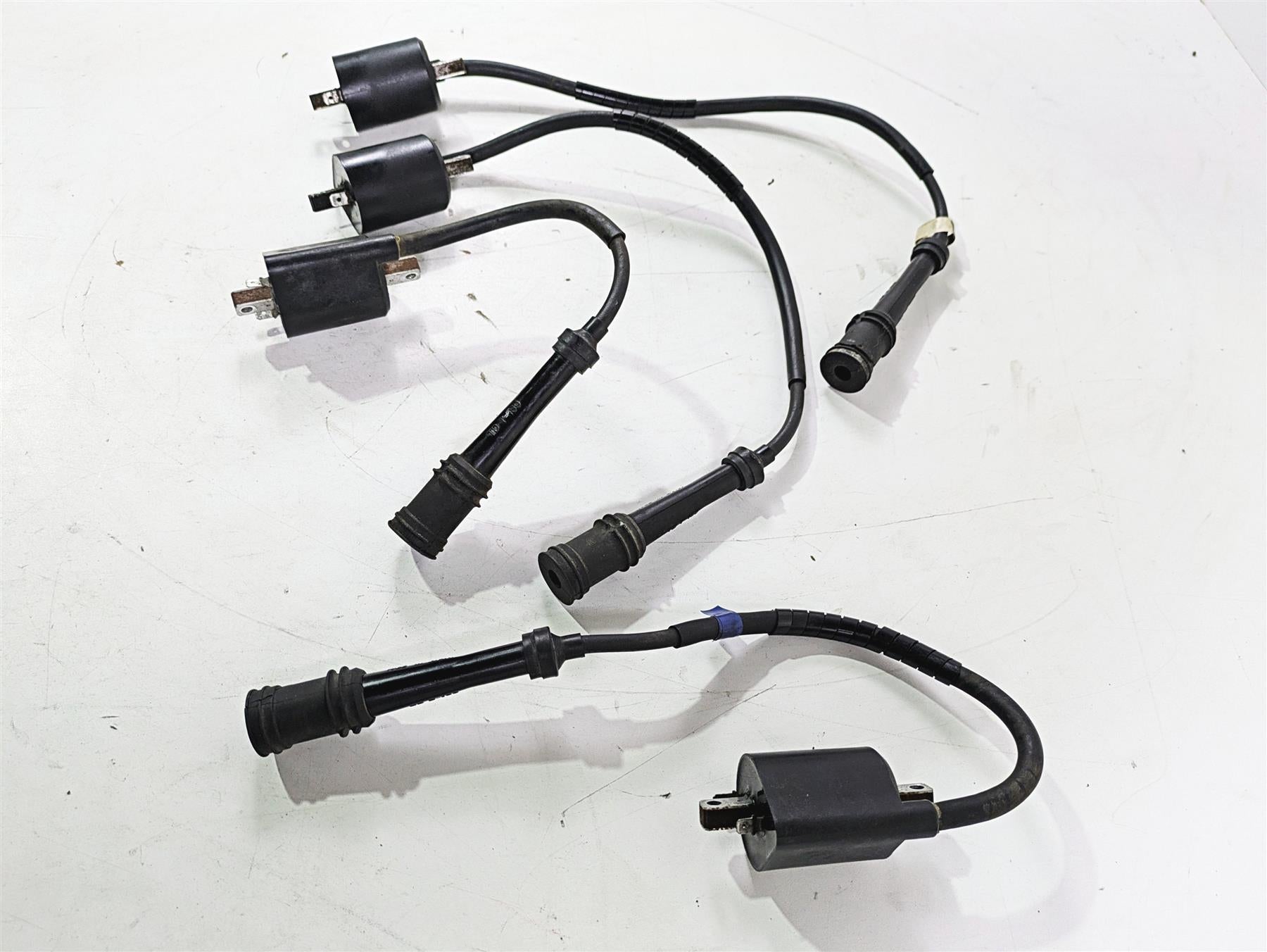 2004 Yamaha XVZ1300 Royal Star Ignition Coil Wire Plug Set 4XY-82310-10-00 {{ shop.shopifyCountryName }} - Mototech271