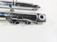 Load image into Gallery viewer, 2007 Harley Touring FLHRSE CVO Road King Chrome Front Fork Leg Set 41mm 46240-02
