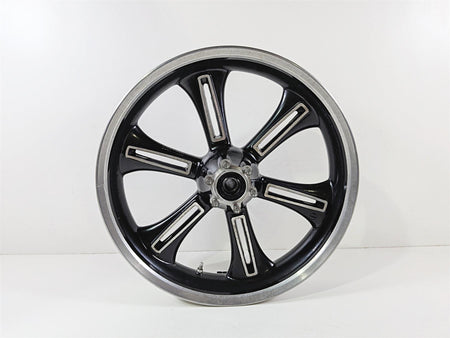 2013 Victory Vision Tour Straight Black Front Wheel Rim 18x3.5 1521383 {{ shop.shopifyCountryName }} - Mototech271