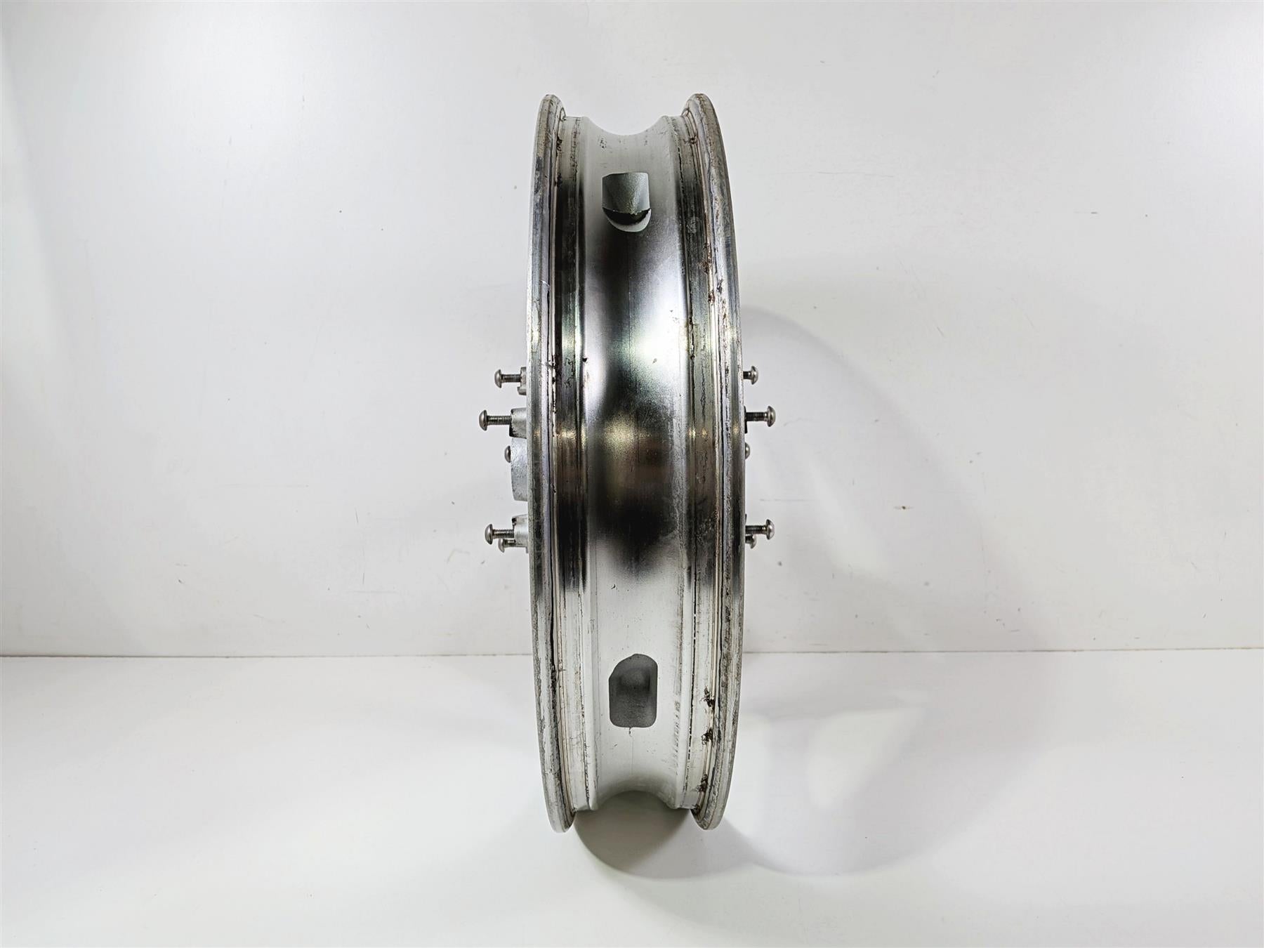 2012 Yamaha XV1900 Raider S Straight Front Wheel Rim 21x3.5 5C7-25168-01-35 {{ shop.shopifyCountryName }} - Mototech271