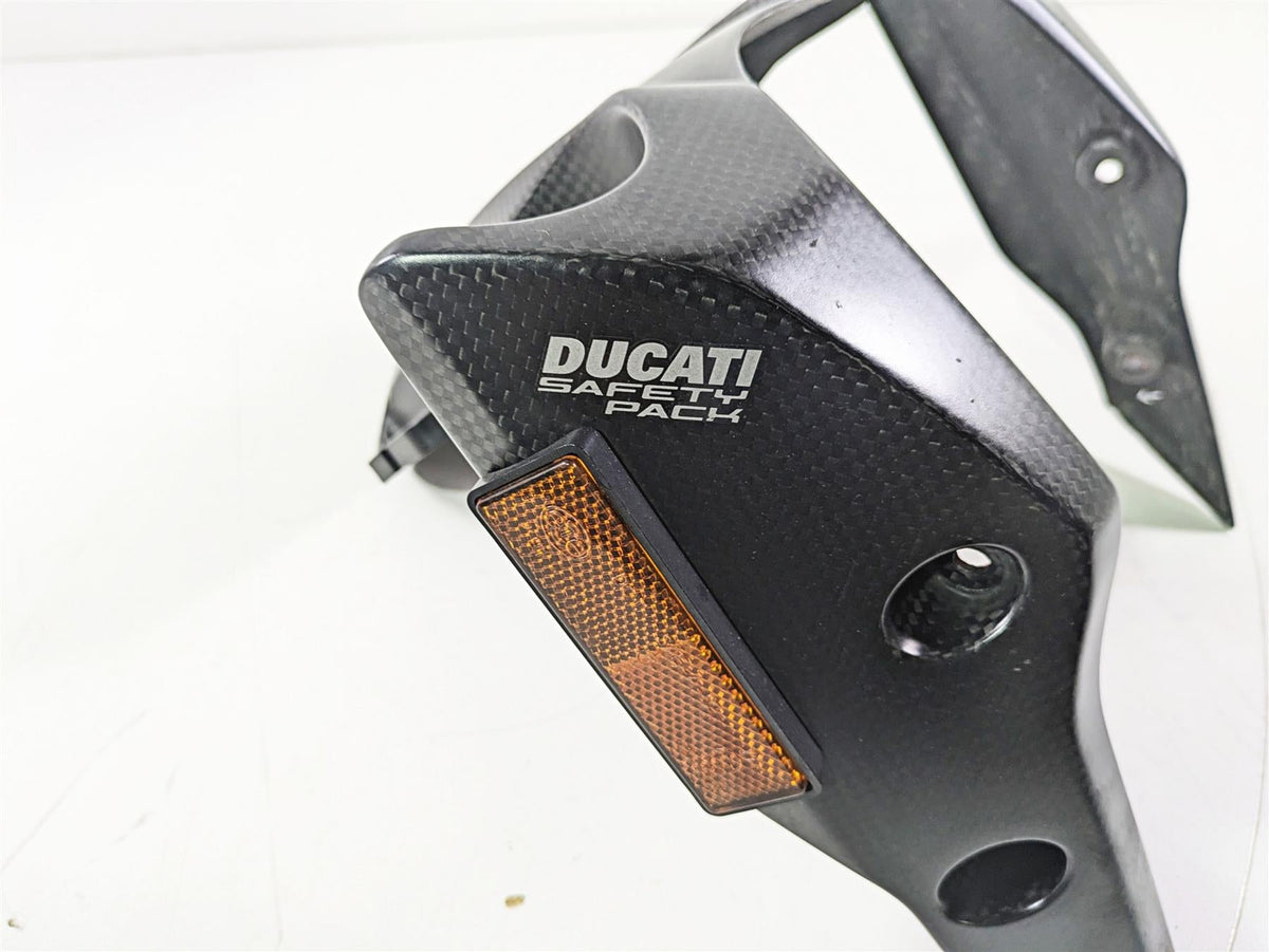 2015 Ducati Hypermotard 821 SP Carbon Fiber Lower Front Fender - Read 56411052AA {{ shop.shopifyCountryName }} - Mototech271