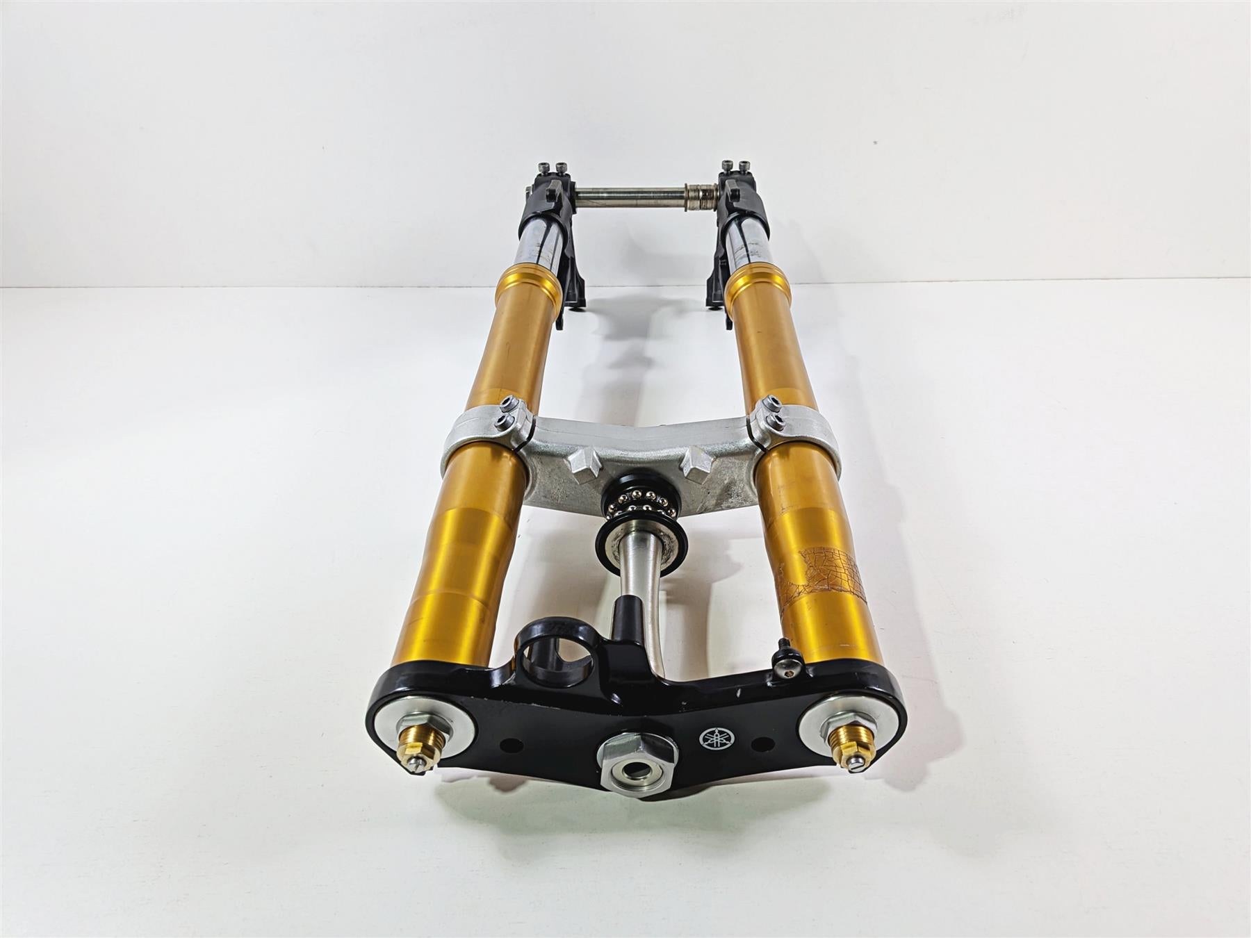 2008 Yamaha YZF R1 RN19 Straight Golden Front Forks Triple Tree Set 4C8-23102-00-00 {{ shop.shopifyCountryName }} - Mototech271