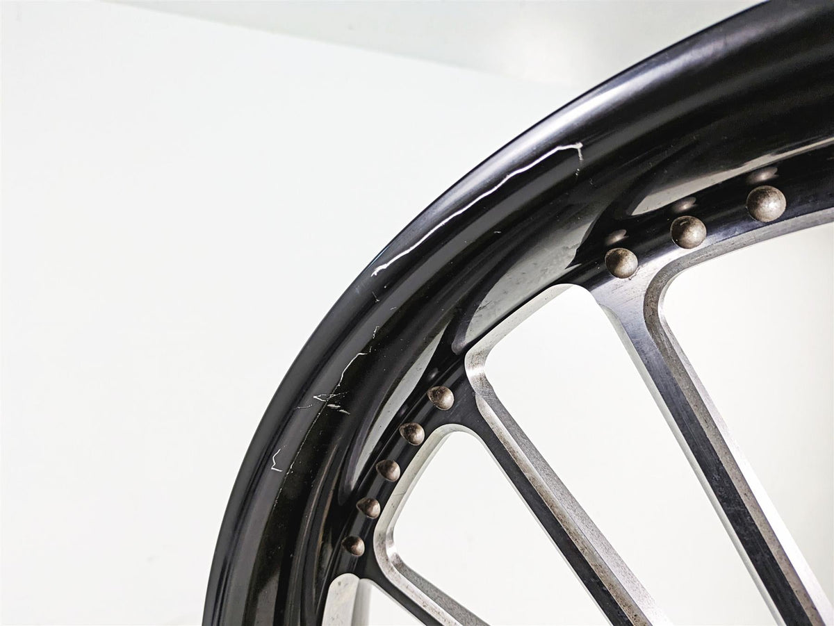 2011 Harley Touring FLTRU Road Glide Roland Sands 21x3.5 Front Wheel 12047106 {{ shop.shopifyCountryName }} - Mototech271