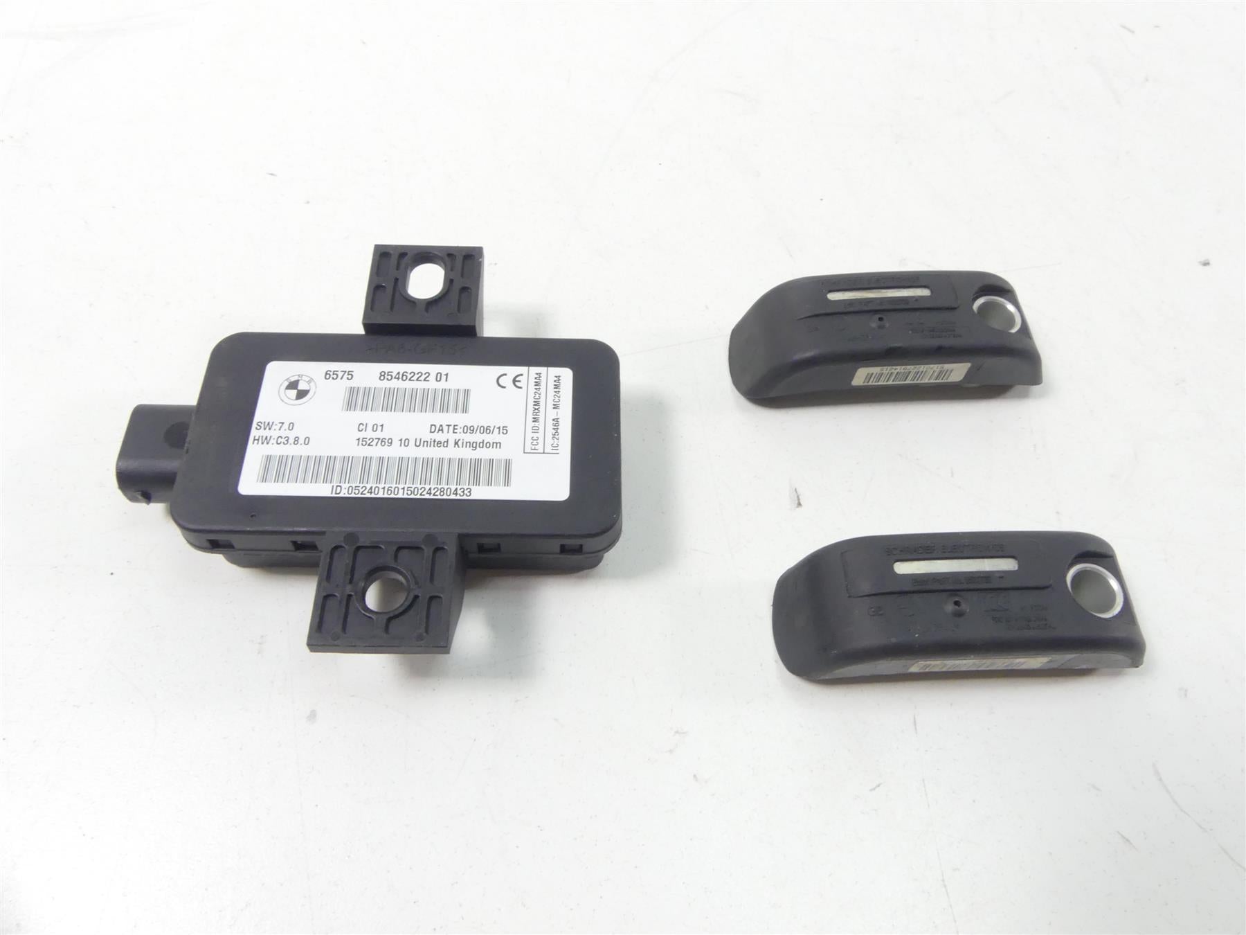 2016 BMW R1200RS K54  Tire Pressure Sensors & Rdc Control Module 65758546222 | Mototech271