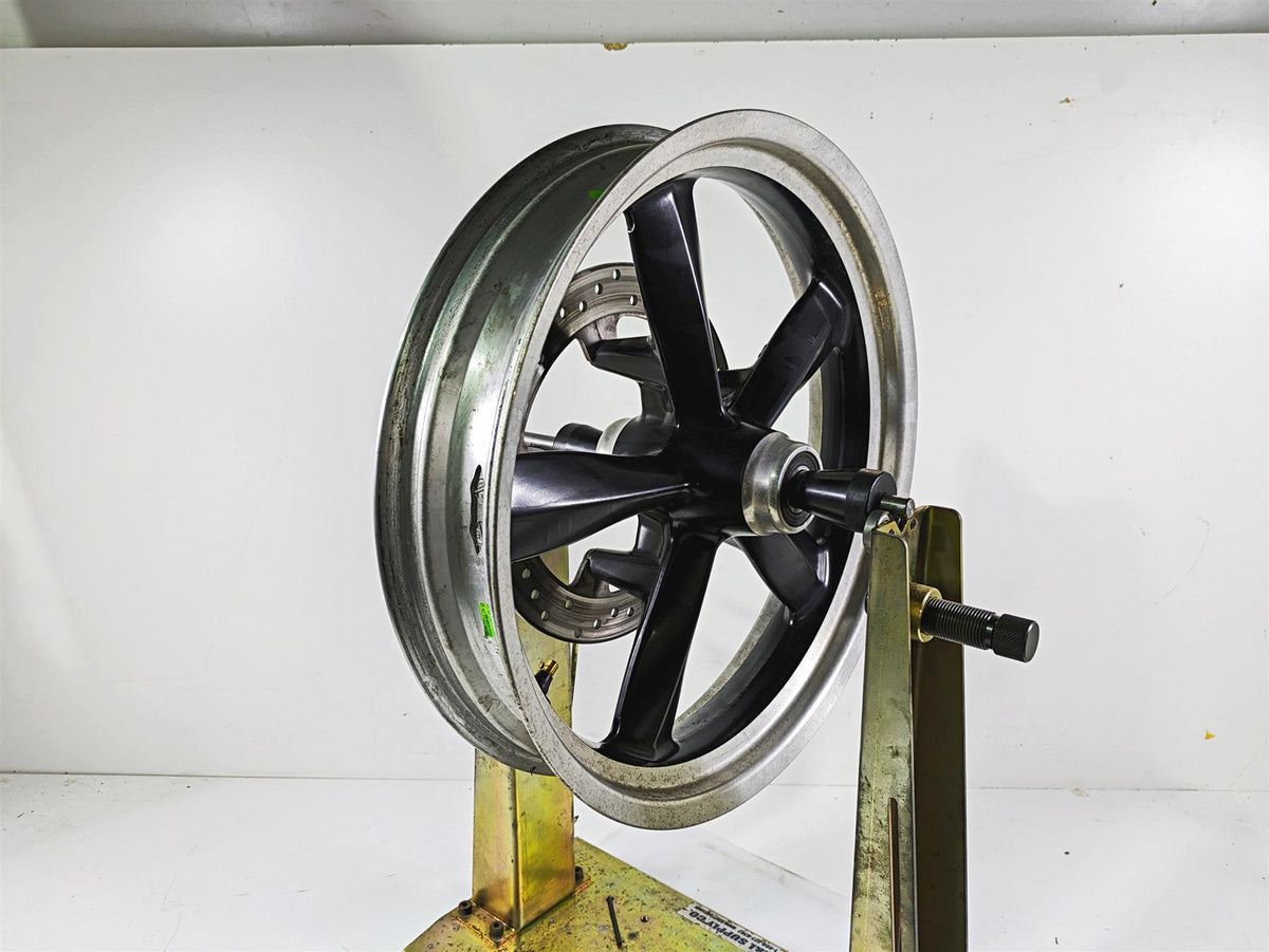 2012 Harley FLD Dyna Switchback Front Wheel Rim Straight 18x3.5 47855-12 {{ shop.shopifyCountryName }} - Mototech271