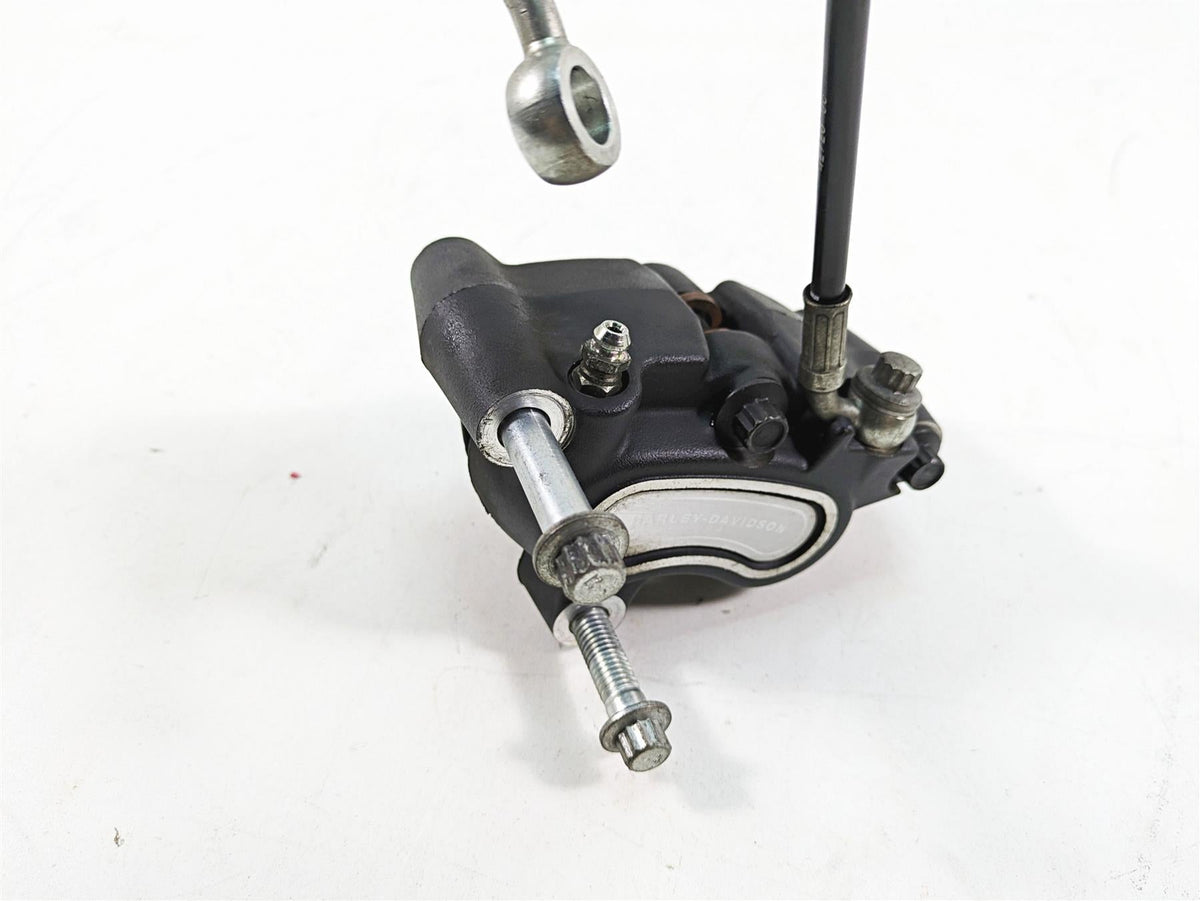 2012 Harley FLD Dyna Switchback Front Brake Caliper + Line 41300001 {{ shop.shopifyCountryName }} - Mototech271