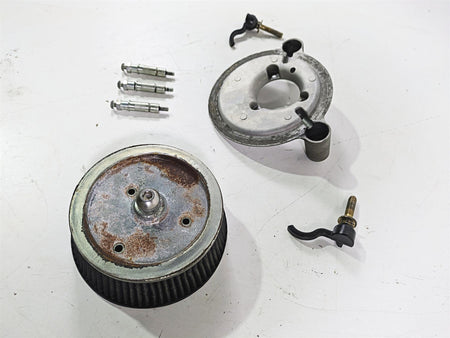 2008 Harley FLSTSB Cross Bones Air Cleaner Breather Filter Mount 29478-05A {{ shop.shopifyCountryName }} - Mototech271