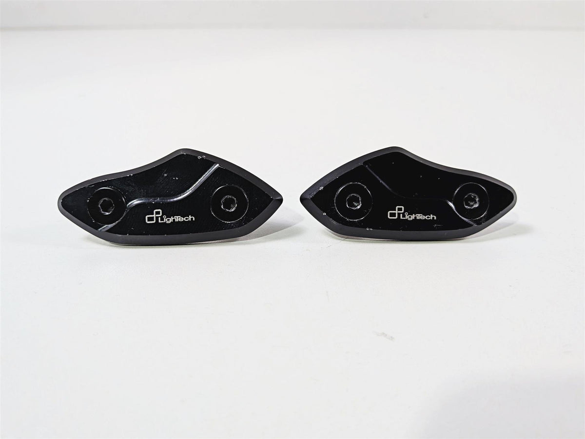 2018 Aprilia RSV4 RR Mirror Delete Block Off Plates Lightech SPE111-01 {{ shop.shopifyCountryName }} - Mototech271