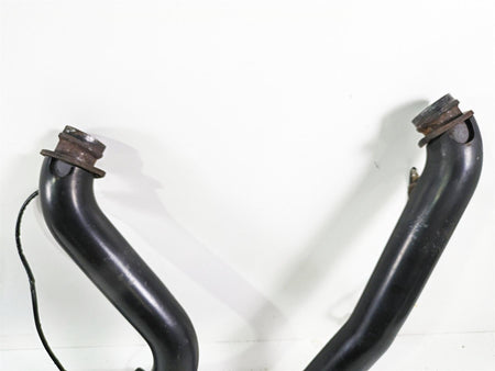 2012 Harley FLD Dyna Switchback Full Aftermarket 2 into 1 Exhaust System {{ shop.shopifyCountryName }} - Mototech271