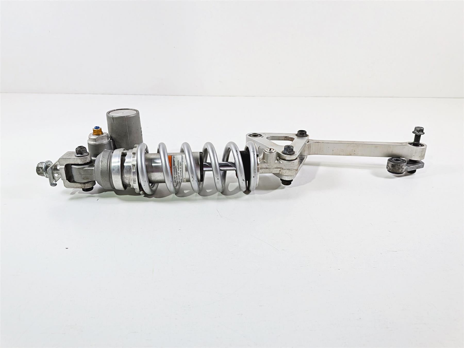 2008 Yamaha YZF R1 RN19 Rear Shock Damper & Linkage Silver 4C8-22210 {{ shop.shopifyCountryName }} - Mototech271