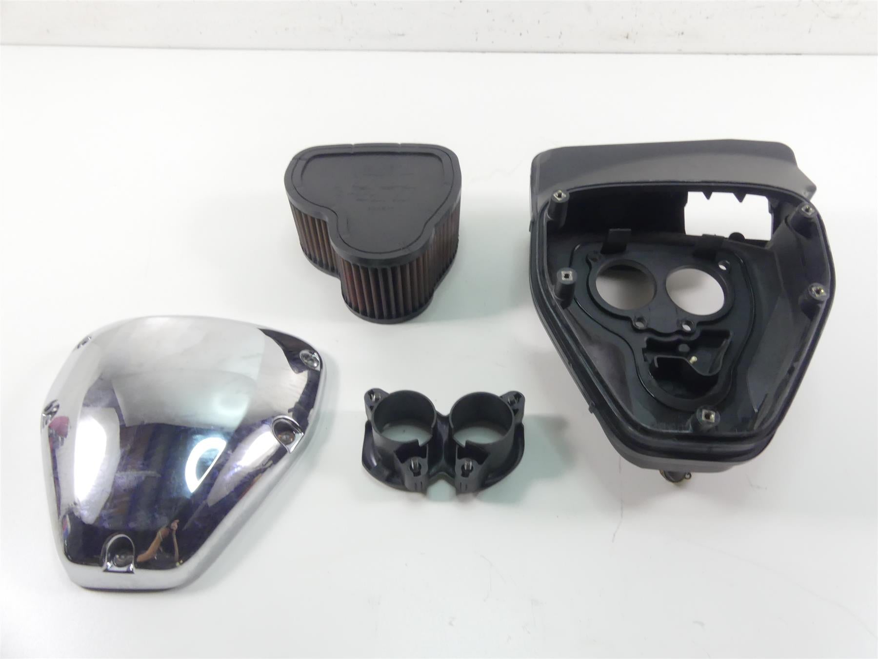 2002 Honda VTX1800 C K&N Air Cleaner Breather Box & Cover 17231-MCH-000