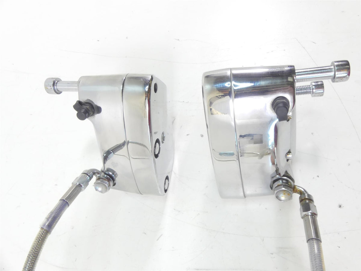 1997 Harley Dyna FXDS Super Glide Conv Front Chrome Brake Caliper Set 44023-83C {{ shop.shopifyCountryName }} - Mototech271