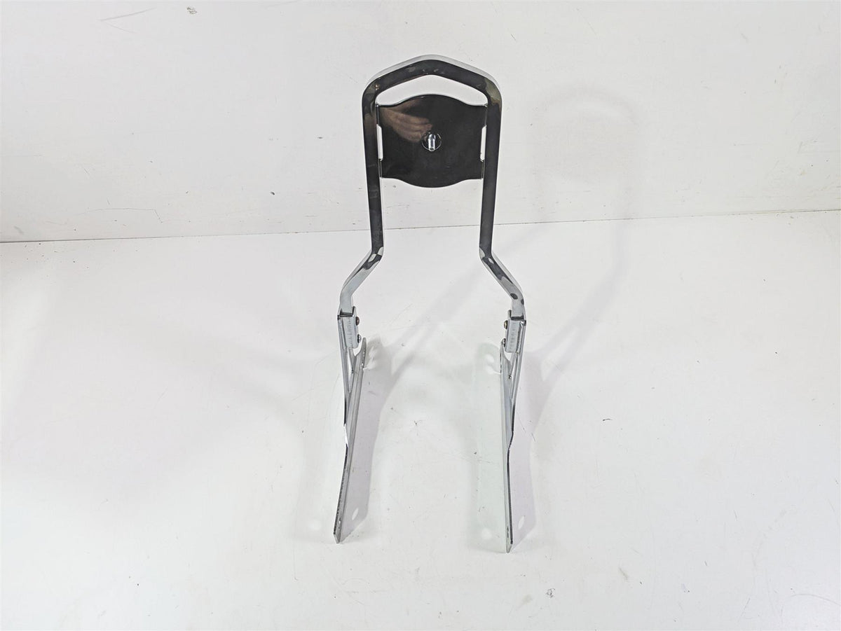 2008 Harley FXDL Dyna Low Rider 105TH Rear Chrome Back Rest Sissy Bar Mount {{ shop.shopifyCountryName }} - Mototech271