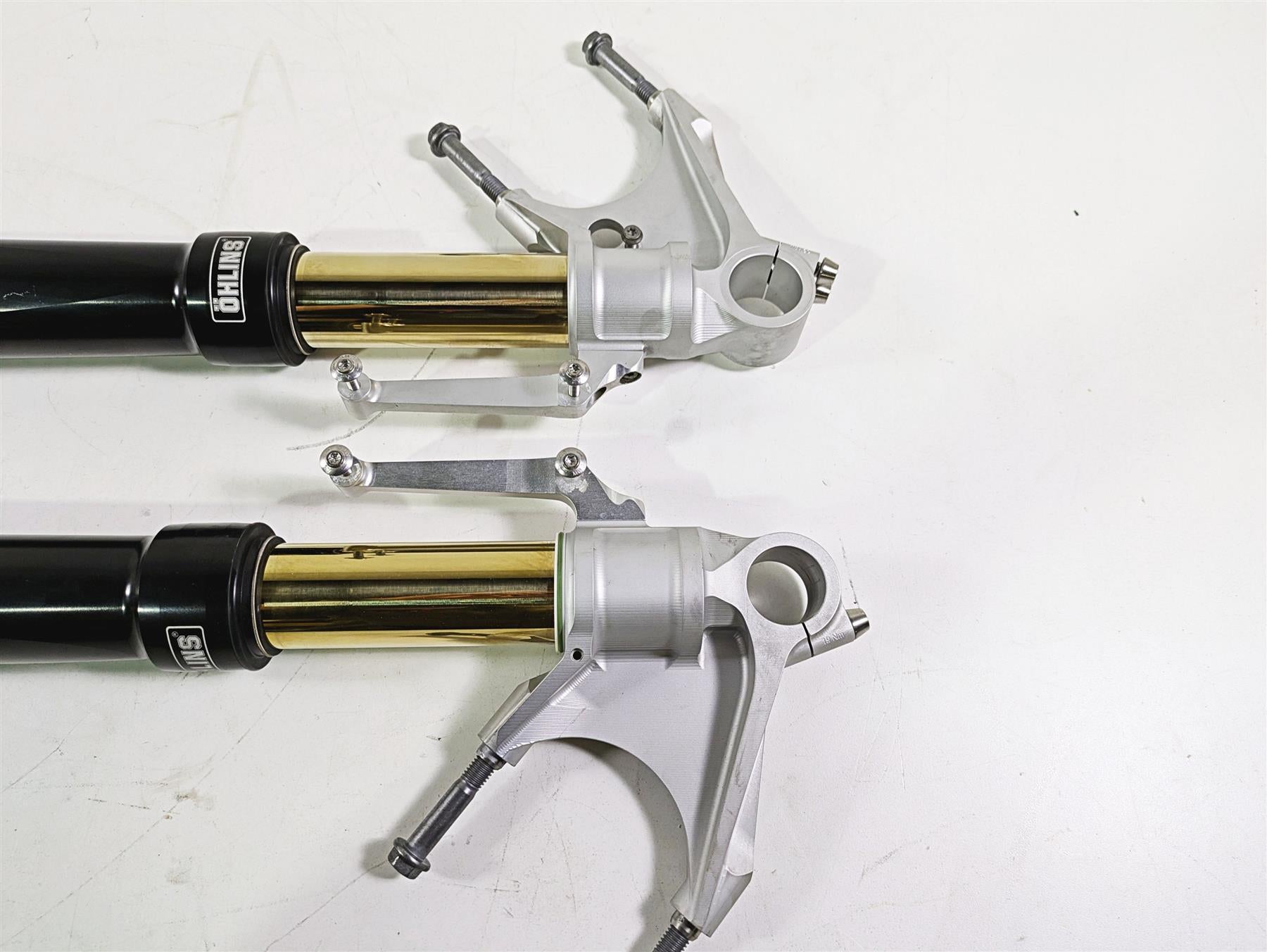 2014 BMW R nine T R9T K21 Black Ohlins Front Fork Leg Set - No Leaks FGRT216 {{ shop.shopifyCountryName }} - Mototech271