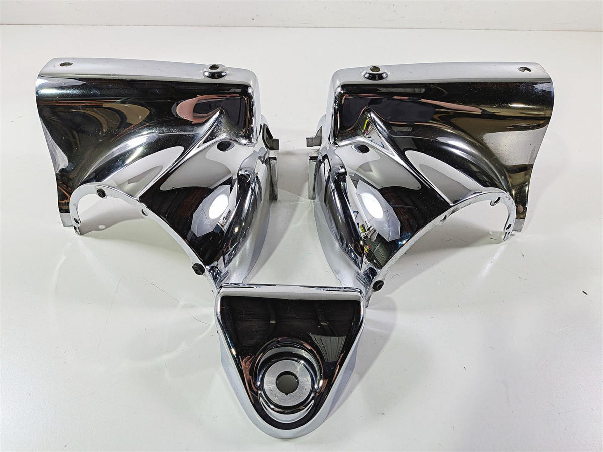 2001 Harley FLHRCI Road King Chrome Headlight Nacelle - Read 67924-06 67866-94 {{ shop.shopifyCountryName }} - Mototech271