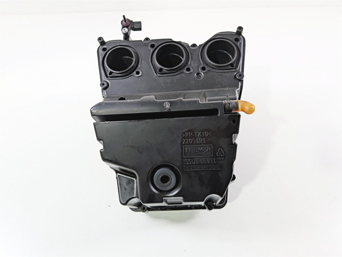2022 Triumph Tiger 900 GT Pro Air Box Cleaner Breather & Tubes Set T2209565 {{ shop.shopifyCountryName }} - Mototech271