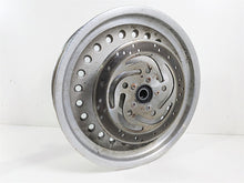 Load image into Gallery viewer, 2012 Harley Softail FLSTF Fat Boy Front Solid Wheel Rim 17x3.5 Straight 41038-08
