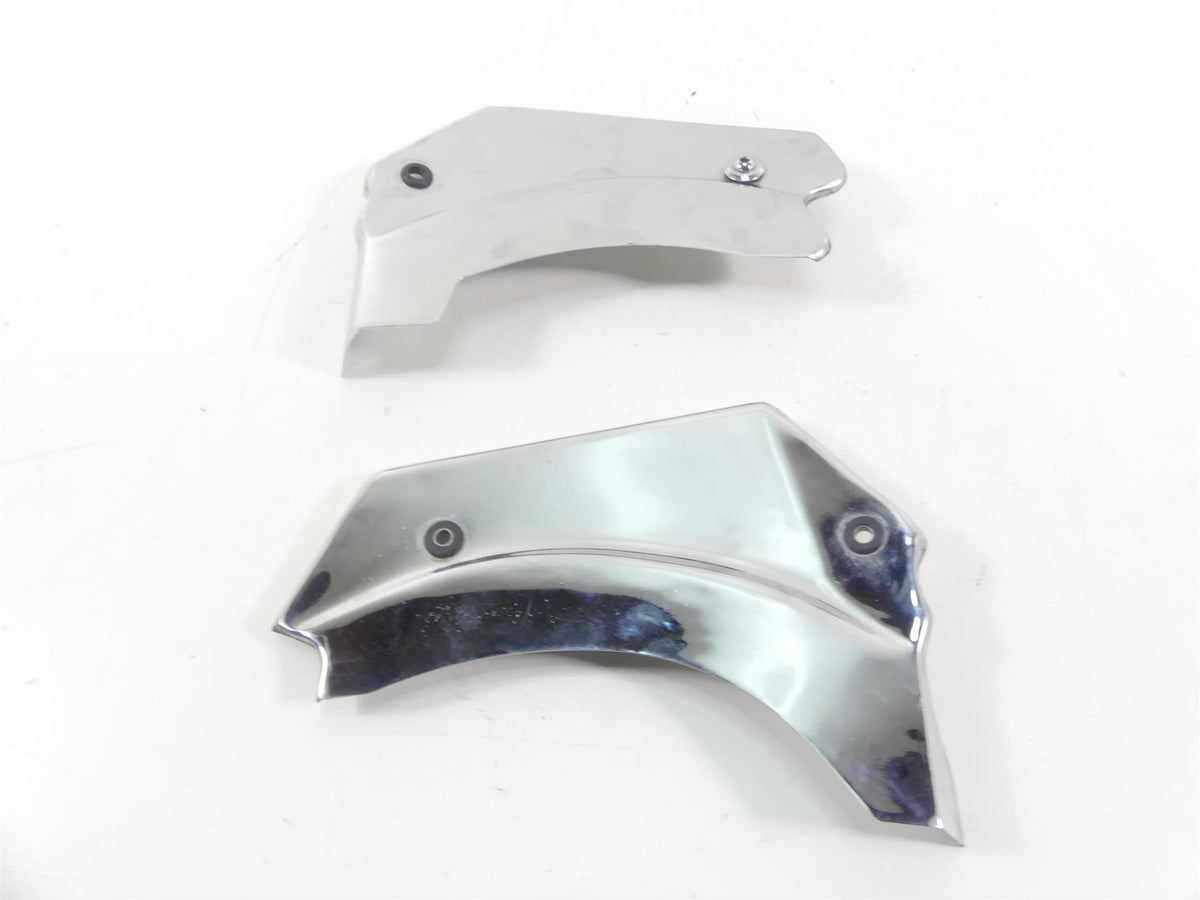 2001 Moto Guzzi California Sp 1100 Front Frame Chrome Neck Cover Set GU03979140 {{ shop.shopifyCountryName }} - Mototech271