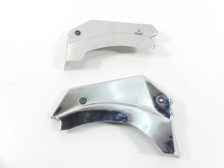 2001 Moto Guzzi California Sp 1100 Front Frame Chrome Neck Cover Set GU03979140 {{ shop.shopifyCountryName }} - Mototech271