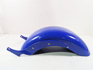 2008 Ultima Motorcycles Fat Bastard Blue Rear Fender & Mounts - for 250 Tire