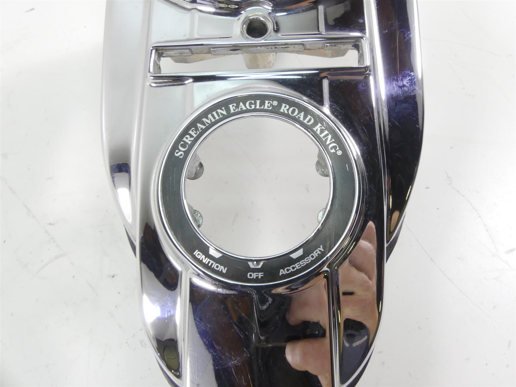 2007 Harley Touring FLHR SE CVO Road King Fuel Tank Dash Console Cover 69105-02 {{ shop.shopifyCountryName }} - Mototech271