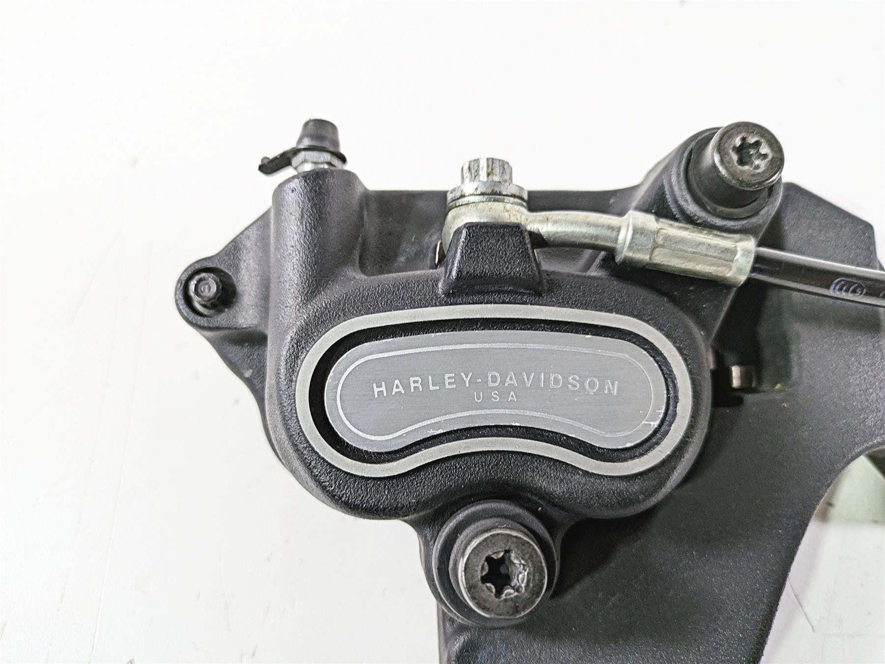 2015 Harley FXDL Dyna Low Rider Nice Rear Brake Caliper & 25mm Bracket 40908-08 {{ shop.shopifyCountryName }} - Mototech271