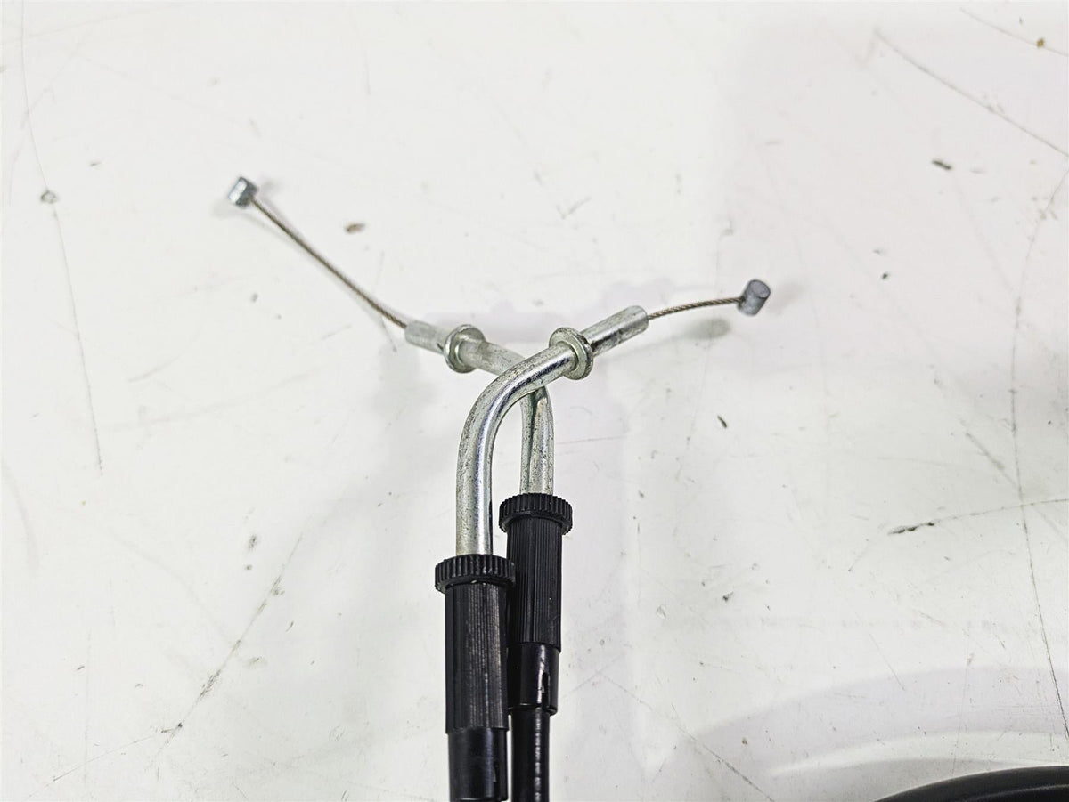 2005 Kawasaki ZX12R Ninja Throttle Grip & Cables Set 32099-1193 {{ shop.shopifyCountryName }} - Mototech271