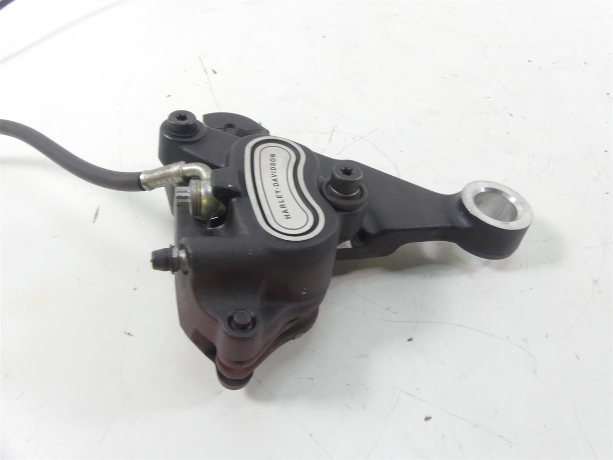 2016 Harley FLS Softail Slim Rear Brake Caliper + Line 41300097 {{ shop.shopifyCountryName }} - Mototech271