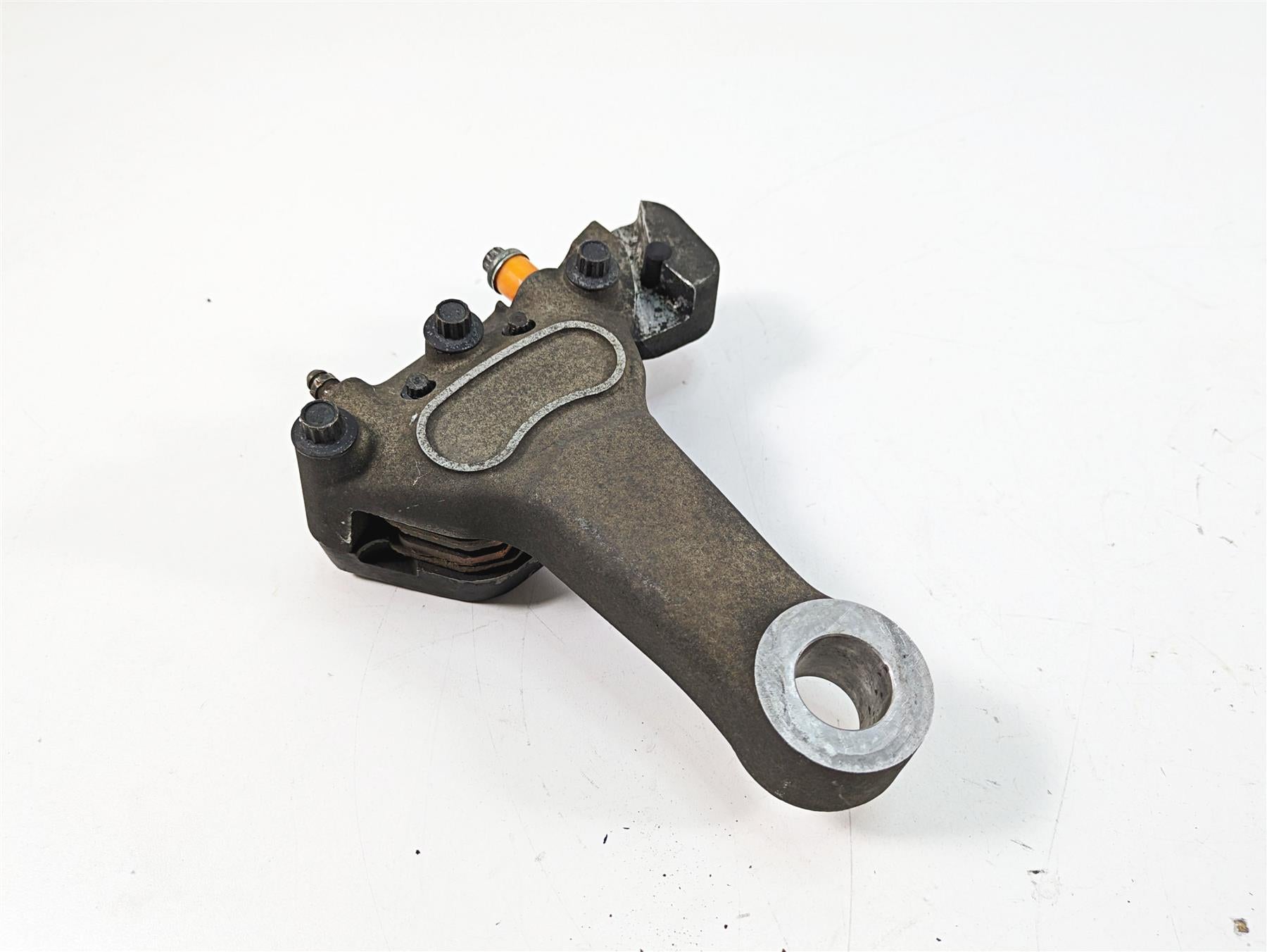 2005 Harley Touring FLHTCUI Electra Glide Rear Brake Caliper & Bracket 44080-02C {{ shop.shopifyCountryName }} - Mototech271