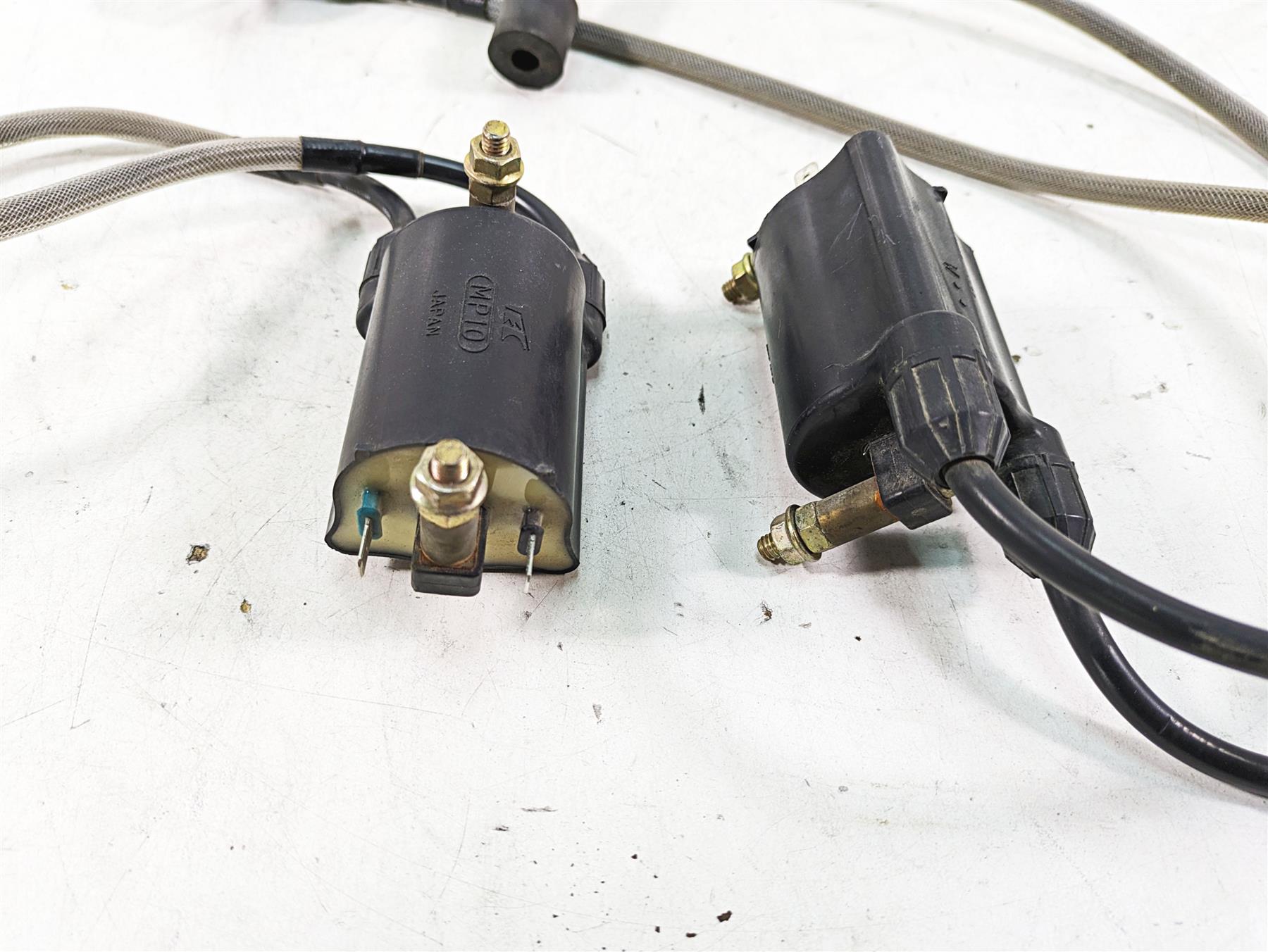 1997 Kawasaki VN1500 Vulcan Ignition Coil Wires Plug Set 21121-1154 21121-1155 {{ shop.shopifyCountryName }} - Mototech271