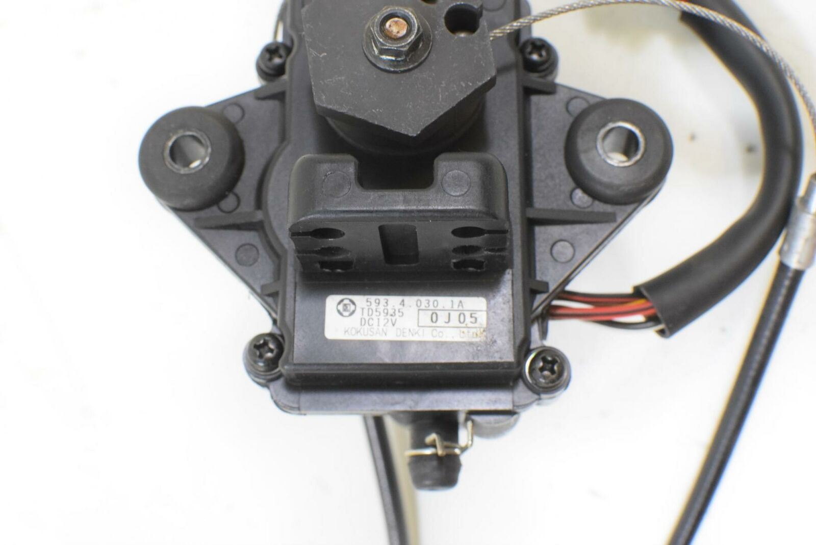 2011 Ducati 1198 Exhaust Valve Flap Actuator Servo Motor 59340301A {{ shop.shopifyCountryName }} - Mototech271