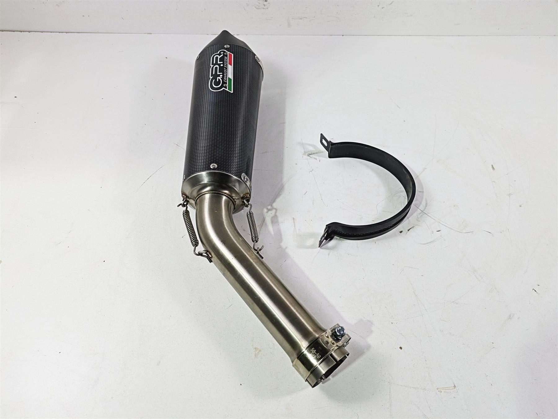 2016 Moto Guzzi Stelvio 1200 8V NTX Grp Slip On Exhaust Muffler GU.32.GPAN.PO {{ shop.shopifyCountryName }} - Mototech271