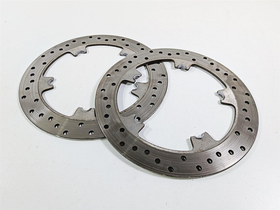 2013 Harley VRSCDX Night Rod Special Front Brake Rotor Disc Set 4.8mm 44553-06A-Mototech271