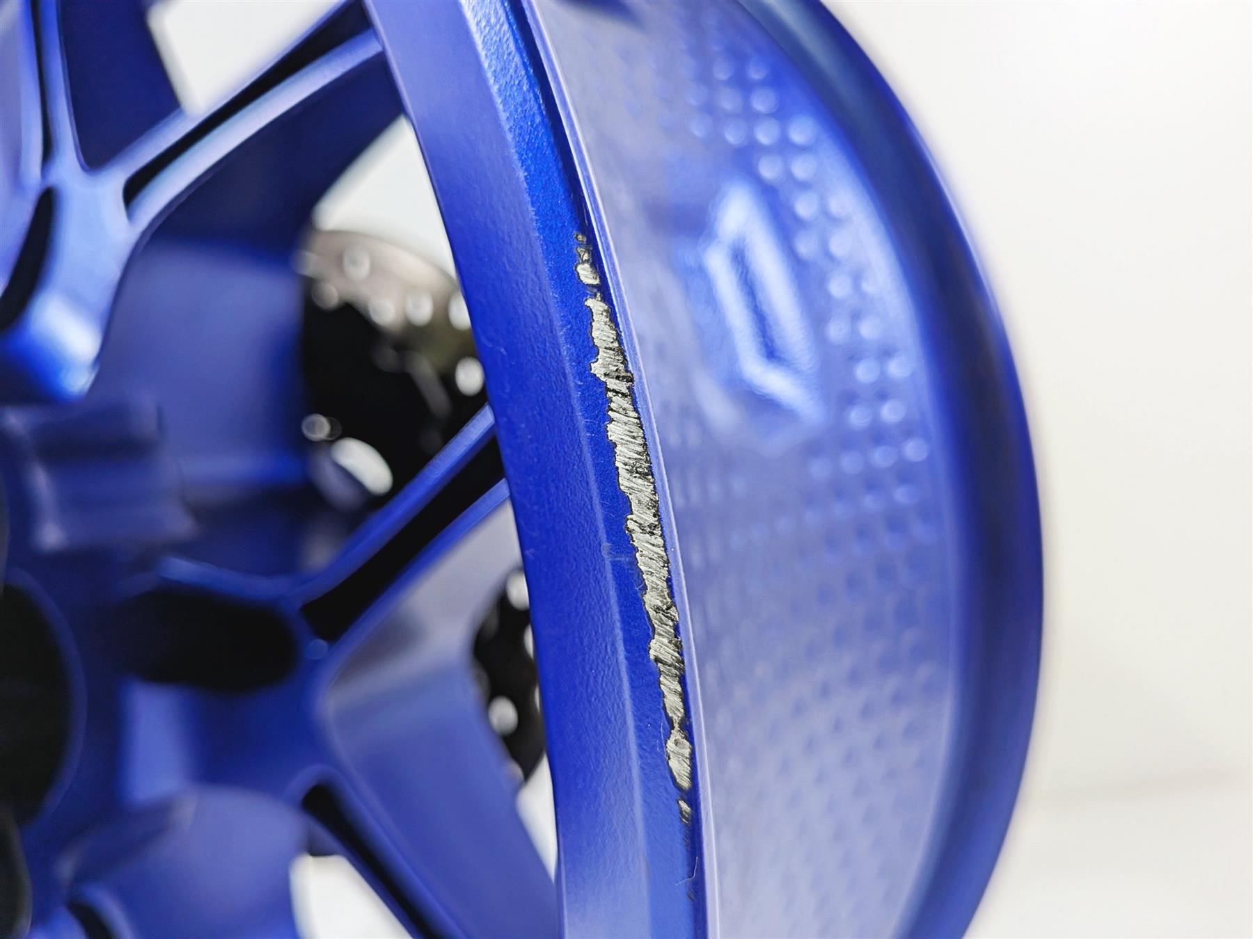2022 Yamaha YZF R1 R1M RN65 Blue 17x6 Rear Wheel Rim Runout B3L-25338-00-P0-Mototech271