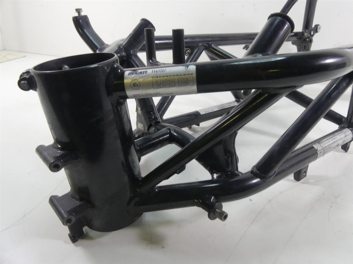 2006 Ducati 999 Biposto Straight Main Frame Chassis Cln Ez Rgstr 47011774AB {{ shop.shopifyCountryName }} - Mototech271