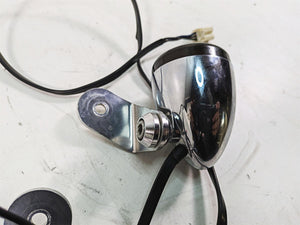 2012 Harley FLD Dyna Switchback Front Led Turn Signal Smoke Blinker Set 68972-00