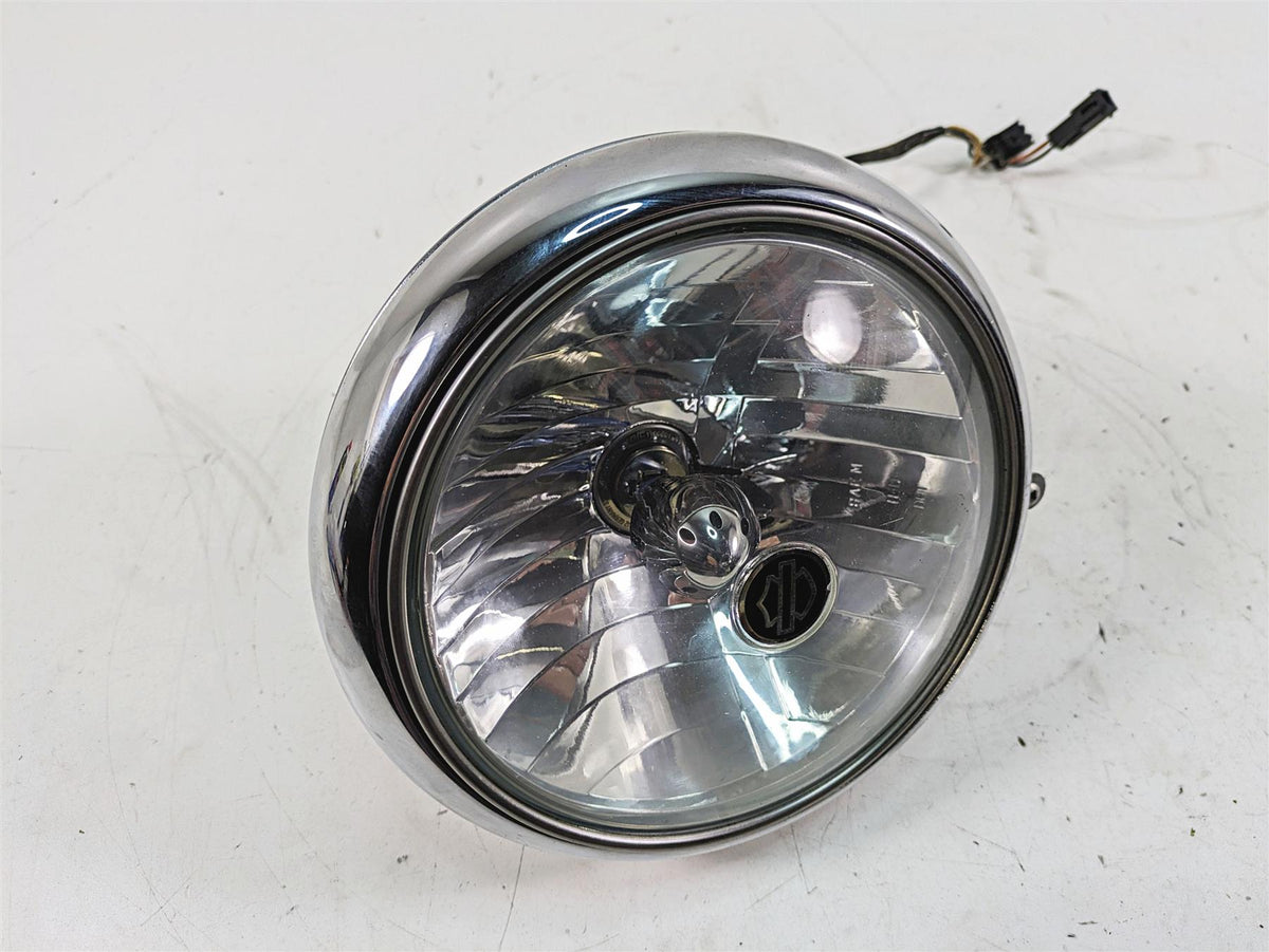 2013 Harley Softail FLSTC Heritage Classic 7" Headlight Lamp & Mount 69748-05B {{ shop.shopifyCountryName }} - Mototech271