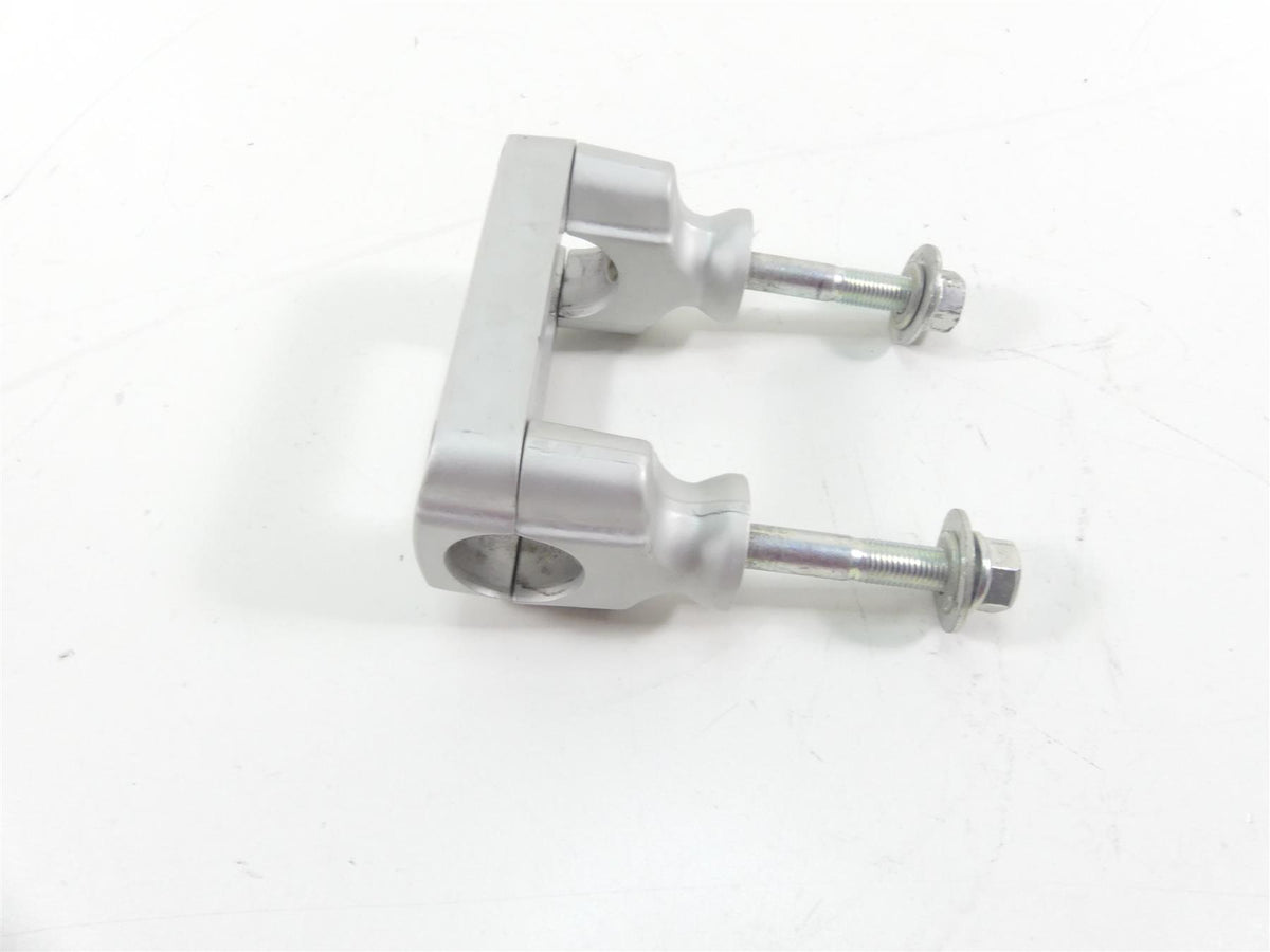 2008 Ducati Hypermotard 1100 Handlebar Handle Bar Riser Holder Set 36010921A {{ shop.shopifyCountryName }} - Mototech271