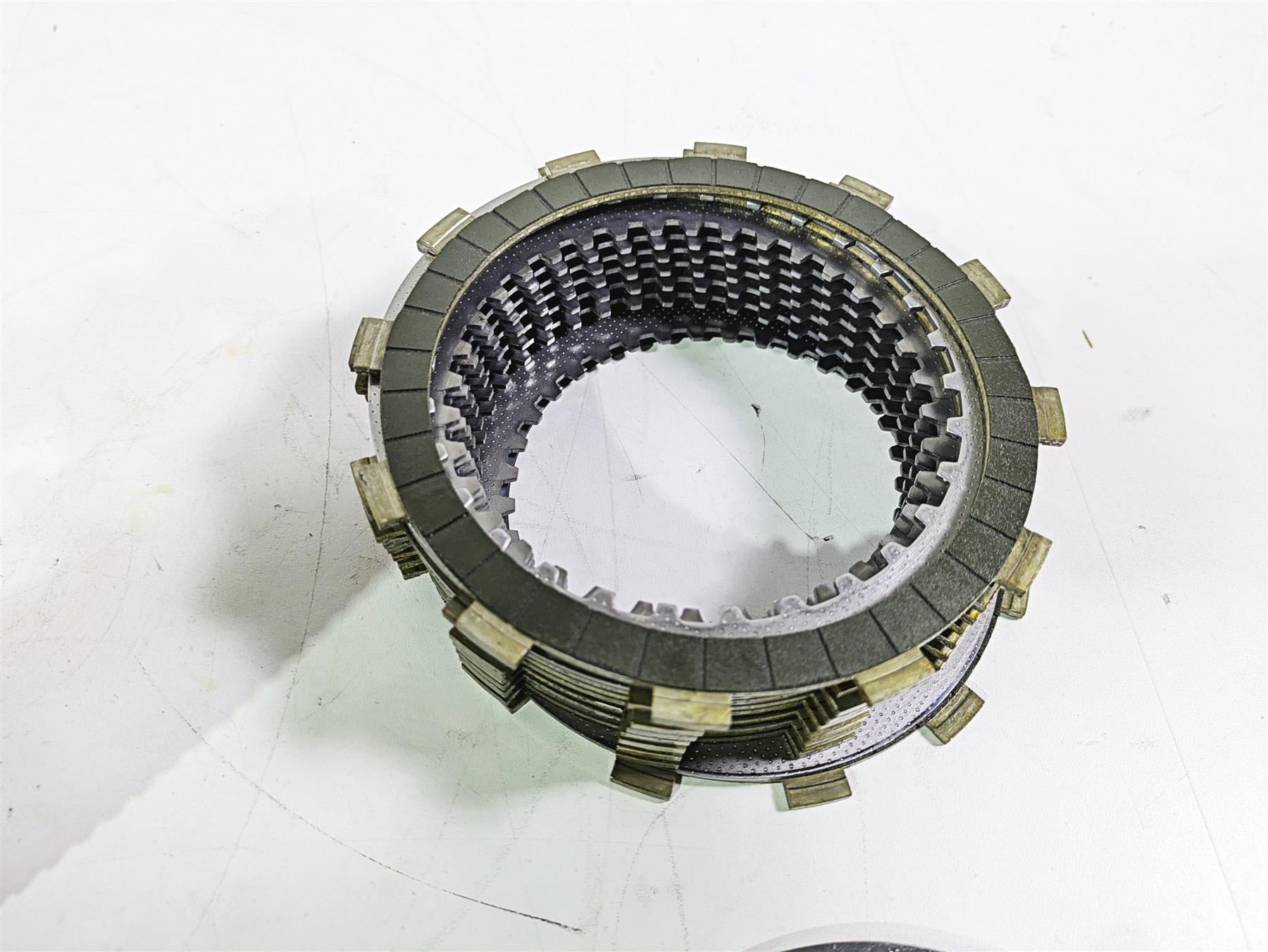 2010 Harley VRSCF Muscle Rod Clutch Basket Friction Disc Set 36699-01KB {{ shop.shopifyCountryName }} - Mototech271
