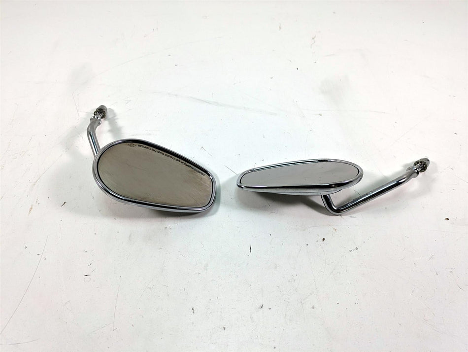 2006 Harley Touring FLHTCUI Electra Glide Chrome Mirror Set 91840-03 91845-03 {{ shop.shopifyCountryName }} - Mototech271