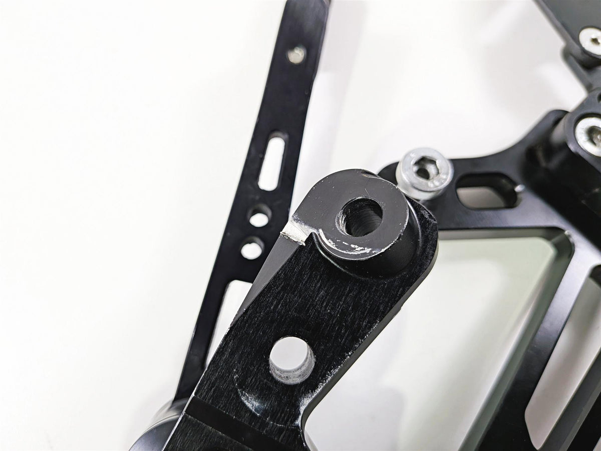 2016 BMW S1000RR K46 Alpha Racing Left Foot Peg & Shifter + Right Mount-Mototech271