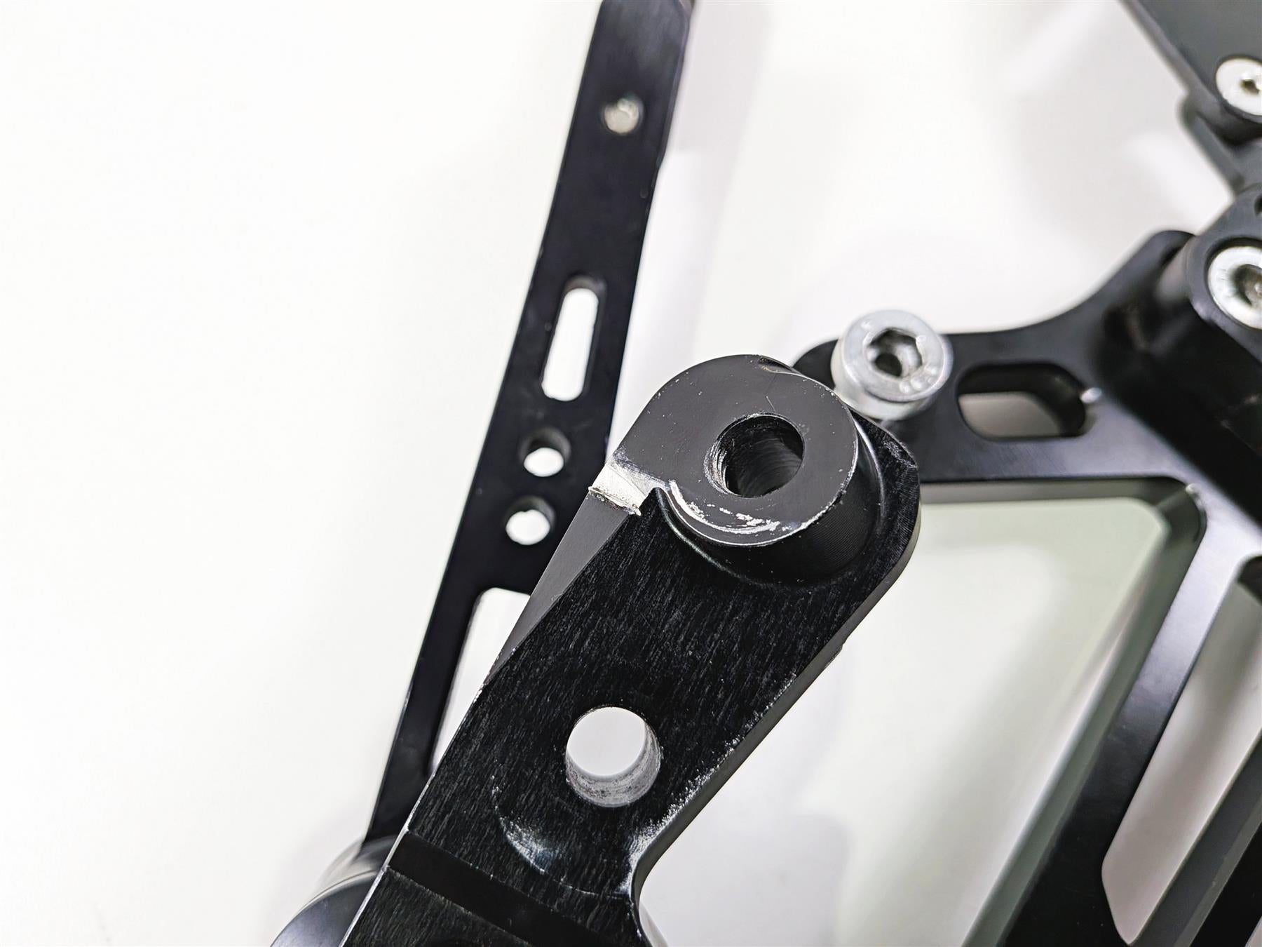 2016 BMW S1000RR K46 Alpha Racing Left Foot Peg & Shifter + Right Mount-Mototech271