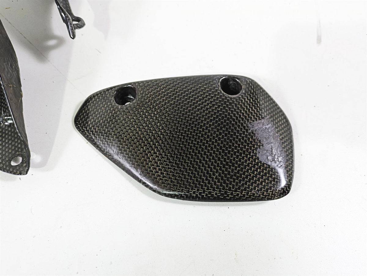 2009 Ducati Multistrada 1100 S Rear Carbon Fiber Fender Chain Guard Set PM20567 {{ shop.shopifyCountryName }} - Mototech271