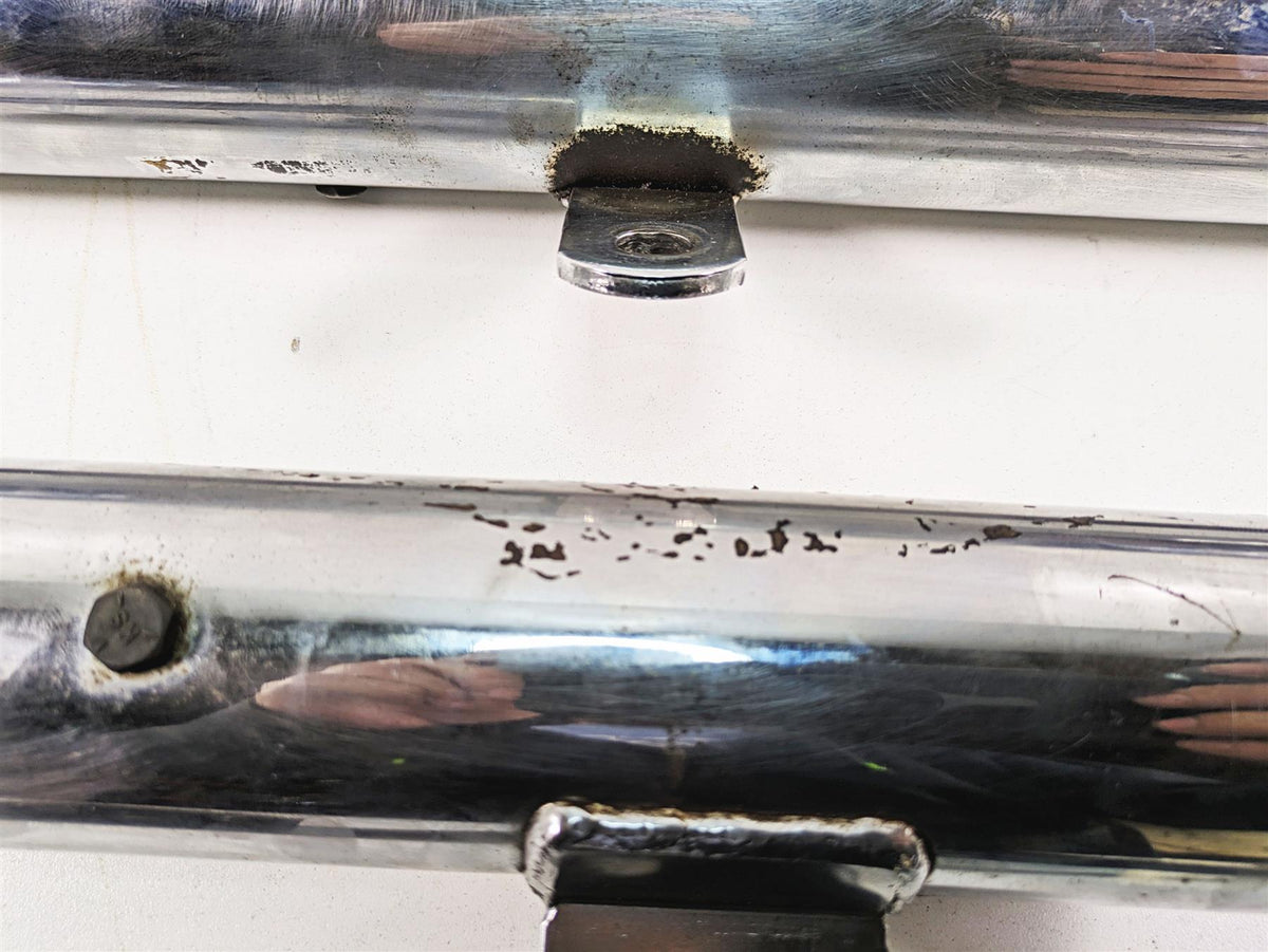 1986 Harley Sportster XLH 883 Oem Slip On Slash Cut Muffler Silencer Set {{ shop.shopifyCountryName }} - Mototech271