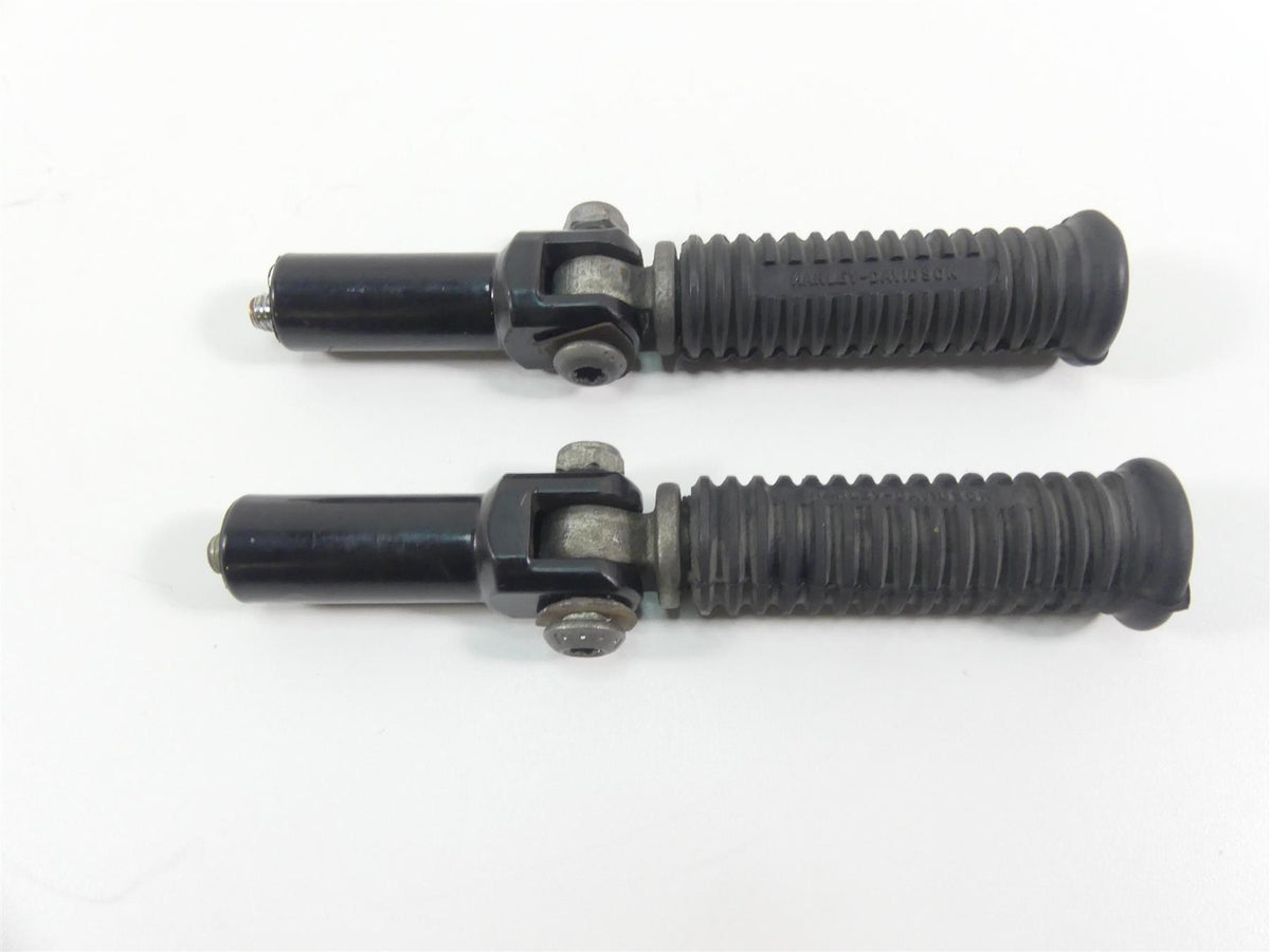 2008 Harley Softail FLSTSB Cross Bones Rear Passenger Pillion Foot Pegs 33048-72 {{ shop.shopifyCountryName }} - Mototech271
