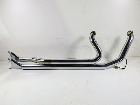 2014 Harley FLS Softail Slim Samson Legend Fishtail Longhorn Exhaust Set S3-911 {{ shop.shopifyCountryName }} - Mototech271