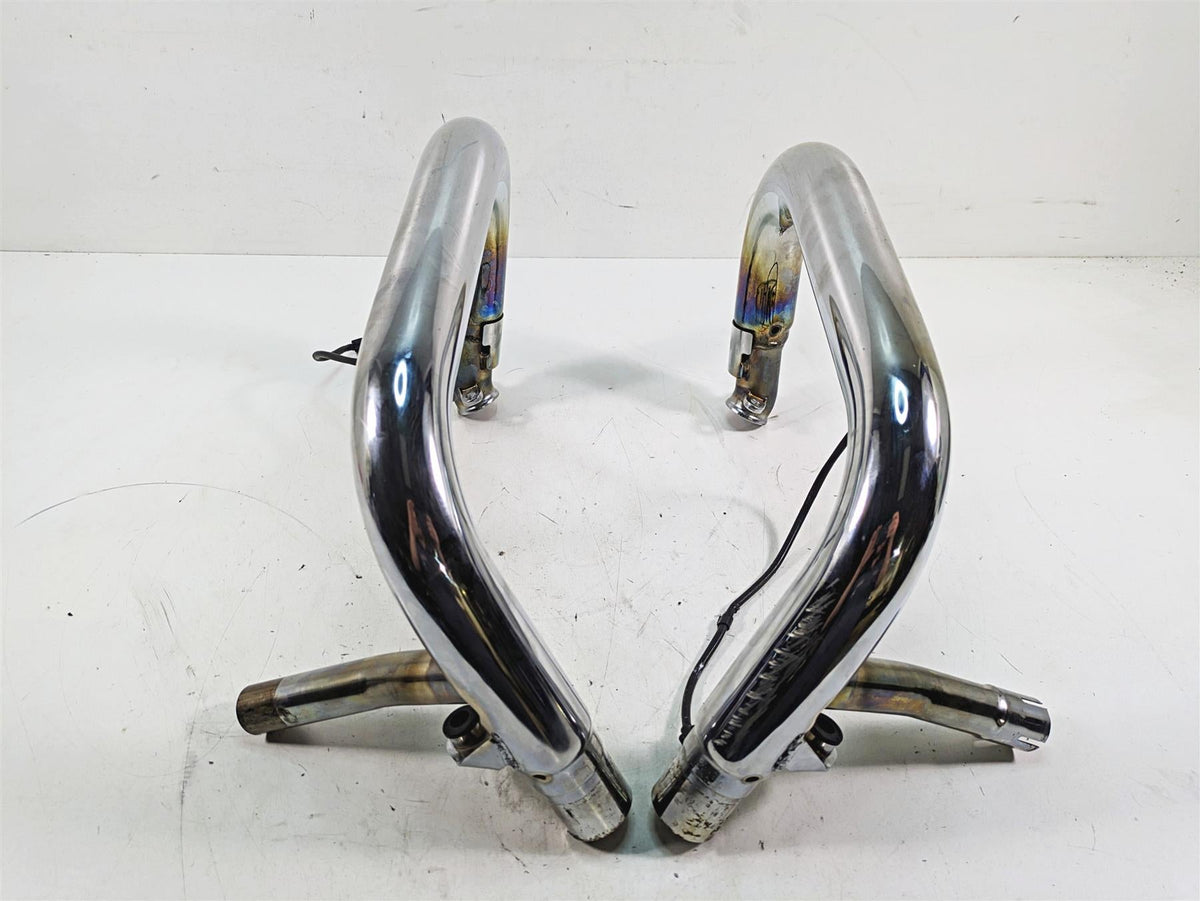 2011 Triumph America Exhaust Header Manifold Pipe Set T2203000 T2203001 {{ shop.shopifyCountryName }} - Mototech271