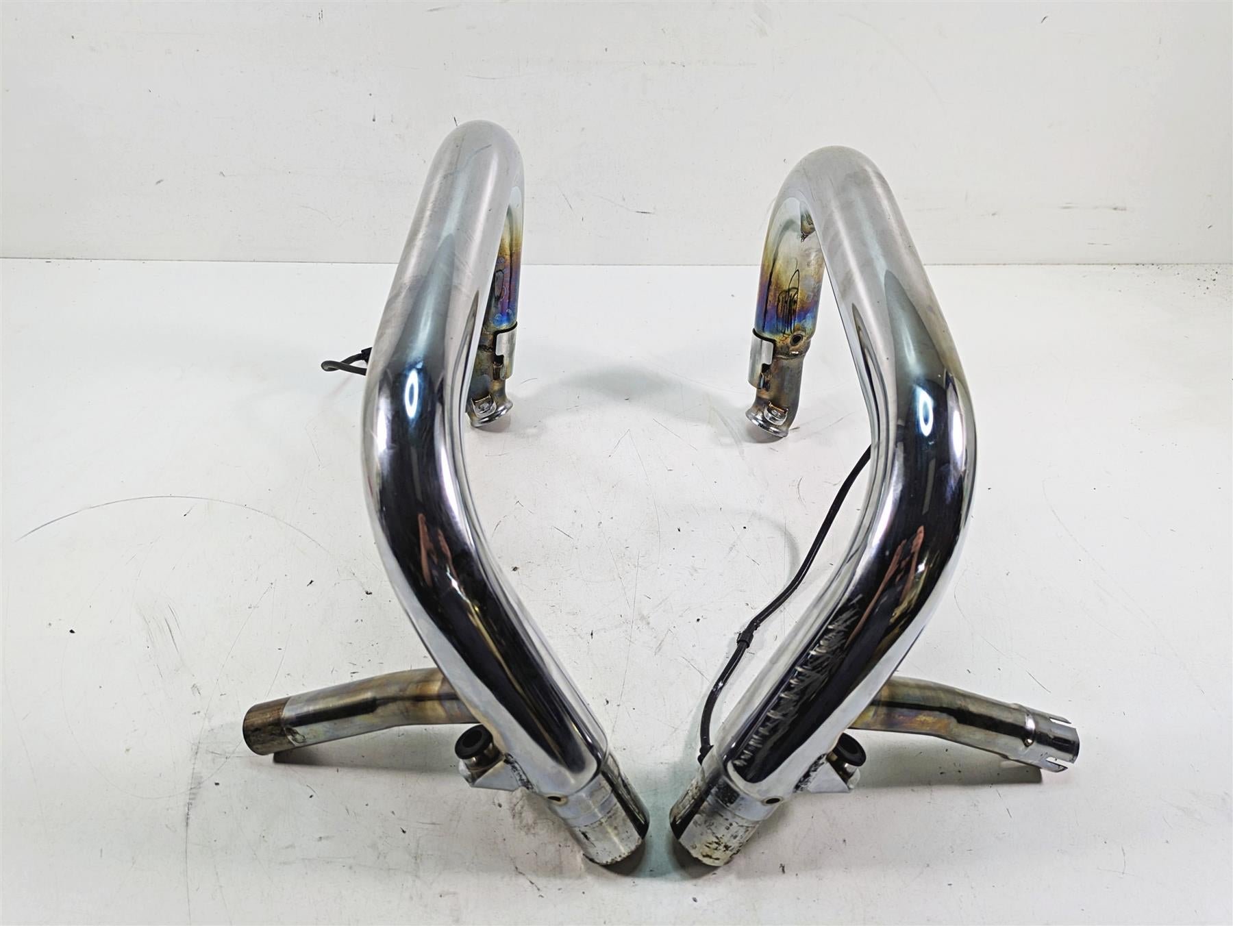 2011 Triumph America Exhaust Header Manifold Pipe Set T2203000 T2203001 {{ shop.shopifyCountryName }} - Mototech271